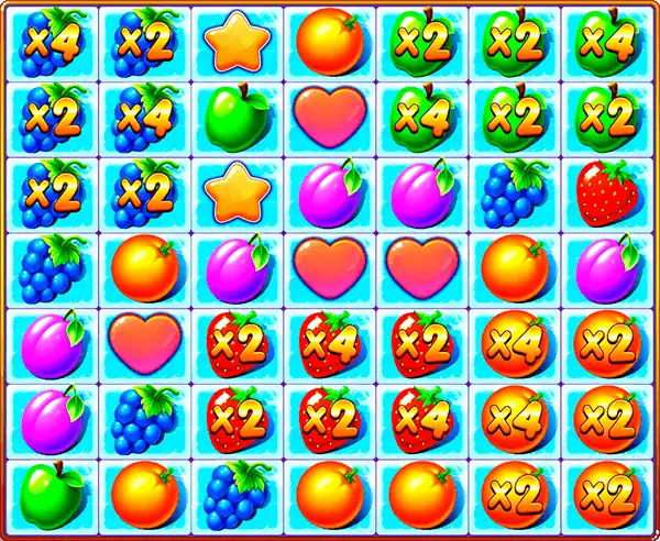 Бонусная игра Fruit party